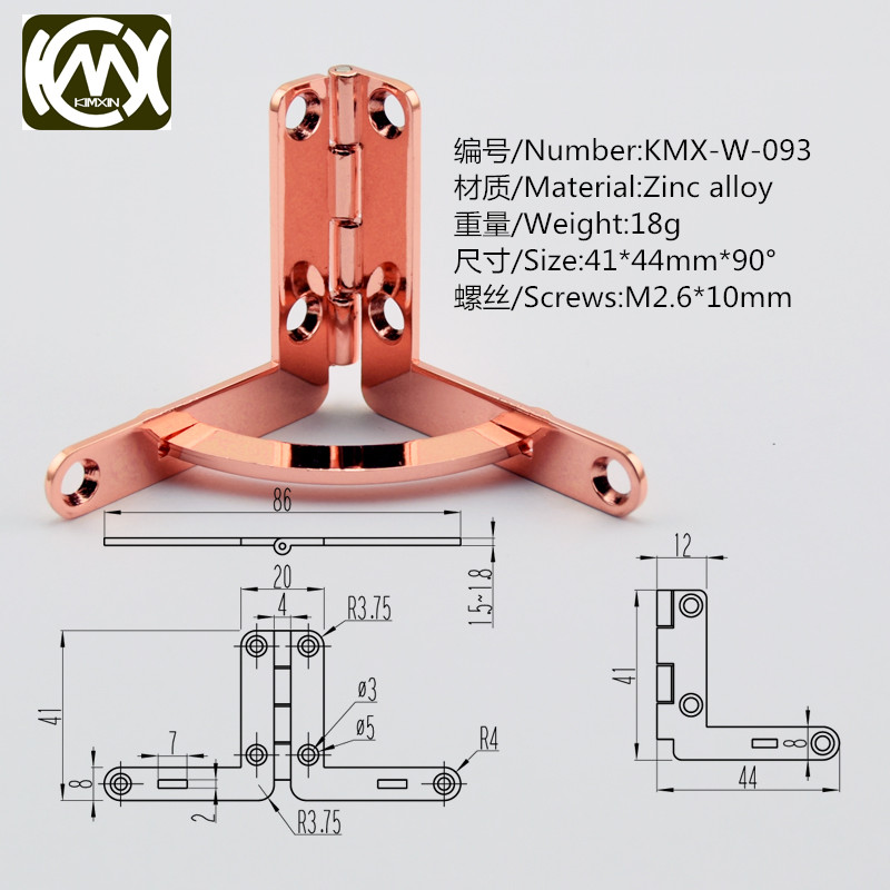2pc 41mm*44mm In stock Zinc al - огляд і ціна Furniture Grade Hardware