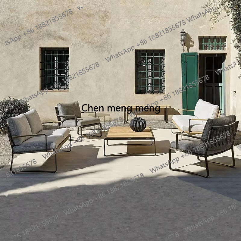 Outdoor Woven Sofa Set Corner  - огляд і ціна Restoration Hardware Furniture Outdoor