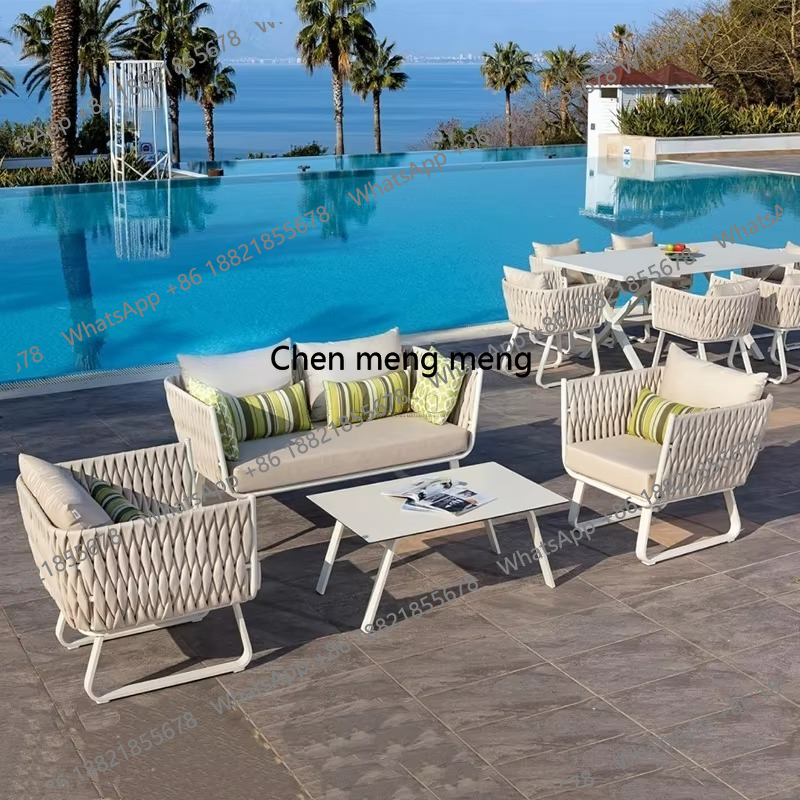 Outdoor Woven Sofa Set Corner  - огляд і ціна Restoration Hardware Furniture Outdoor