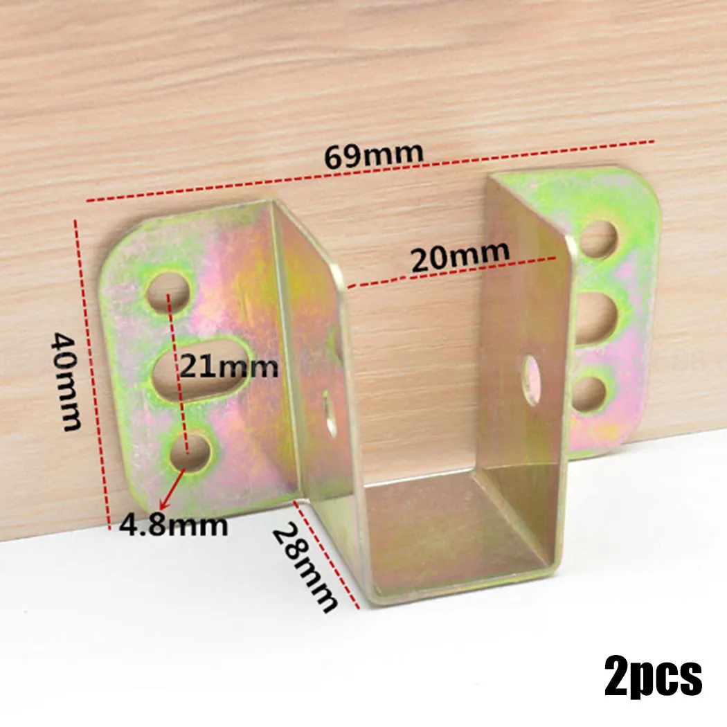 2pcs U Shaped Metal Bed Bracke - огляд і ціна Furniture Hardware Supply