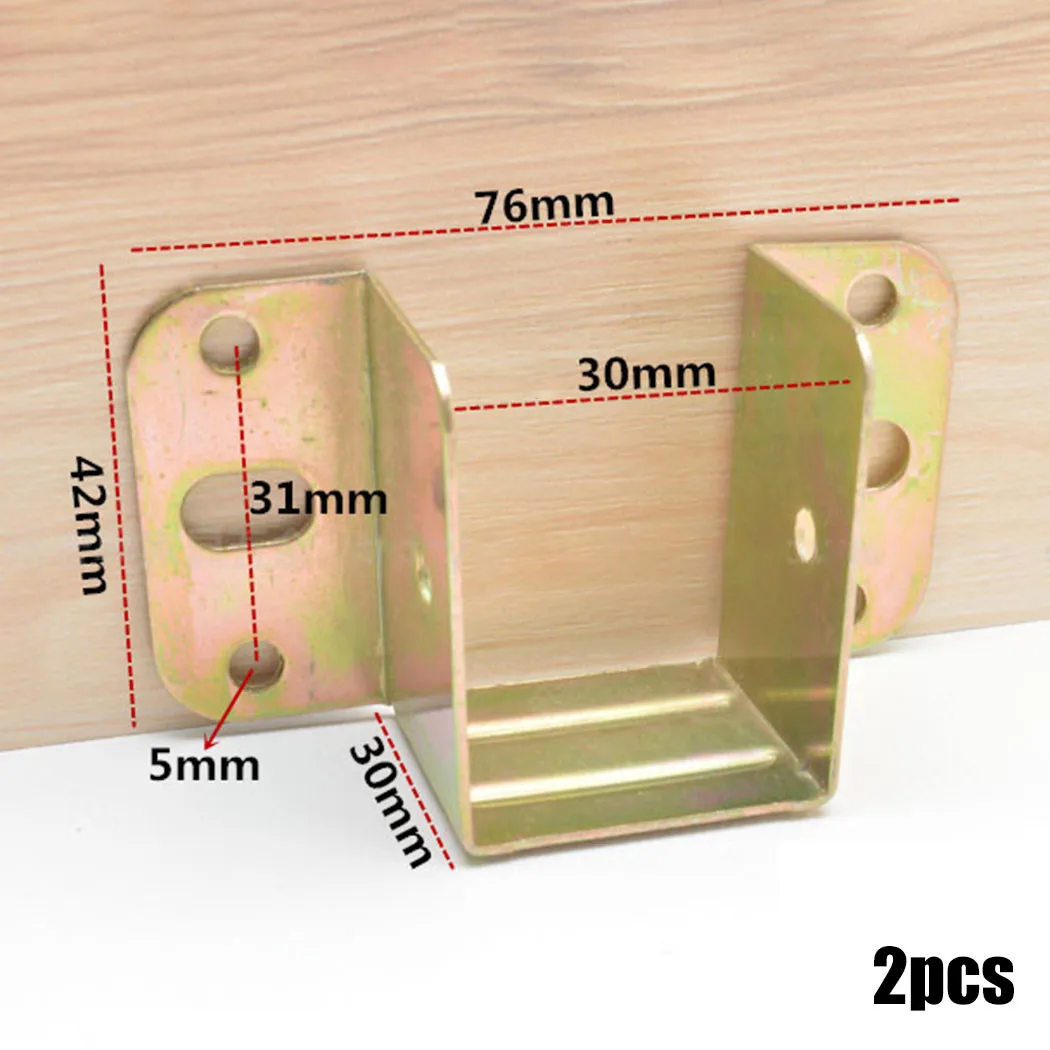 2pcs U Shaped Metal Bed Bracke - огляд і ціна Furniture Hardware Supply