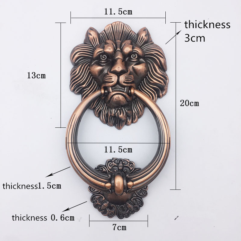 Antique Bronze Lion Head Handl - огляд і ціна Furniture Hardware Supply