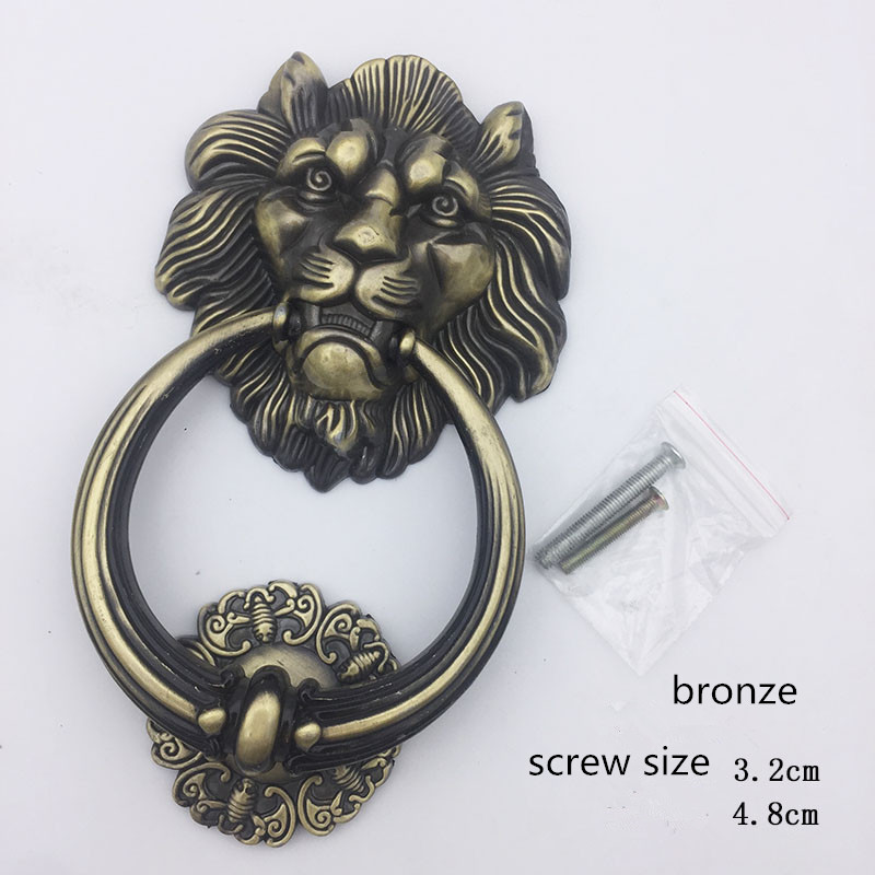 Antique Bronze Lion Head Handl - огляд і ціна Furniture Hardware Supply