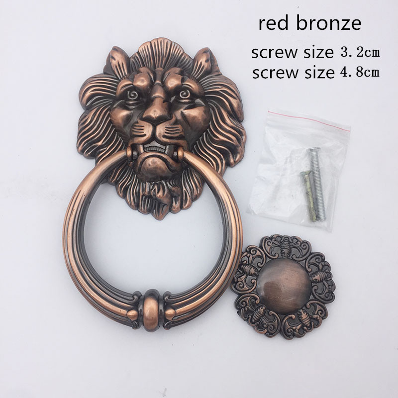 Antique Bronze Lion Head Handl - огляд і ціна Furniture Hardware Supply
