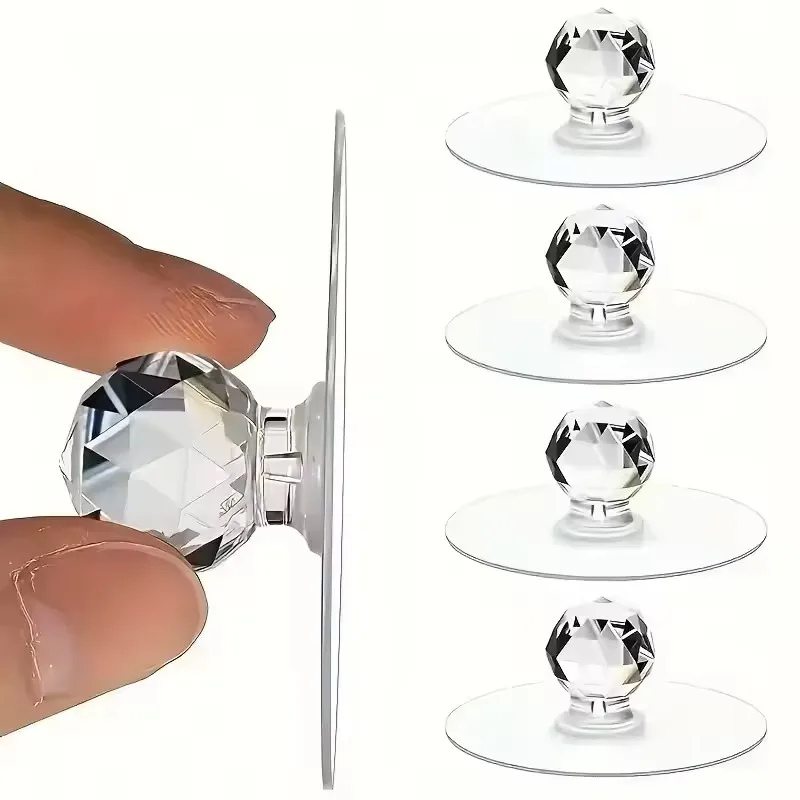 20pcs Transparent Crystal Door - огляд і ціна Furniture Hardware Supply