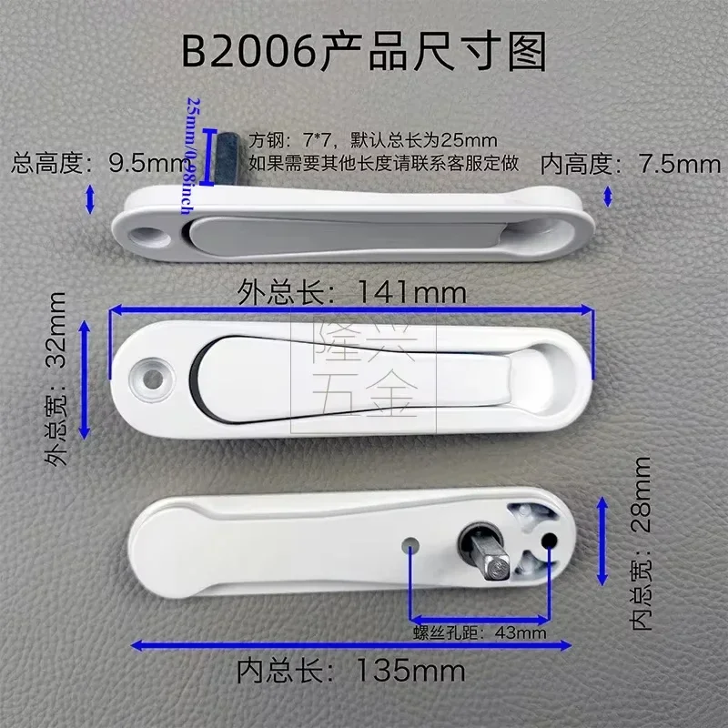 1pcs White/Black Zinc Alloy Hi - огляд і ціна Furniture Hardware Supply